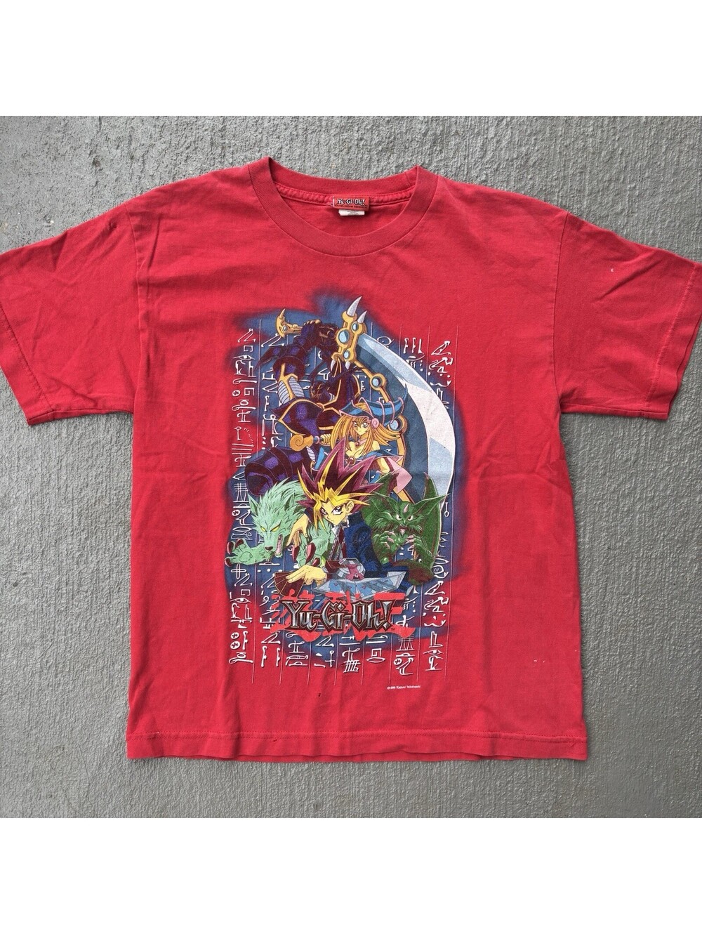 Vintage 1996 Yu-Gi-Oh! Yugioh Anime YOUTH Large Shirt